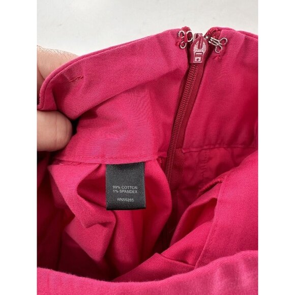 Express Hot Pink Purple Ombre Pleated Skirt Size 8 Design Studio Feminine Barbie - Picture 5 of 14